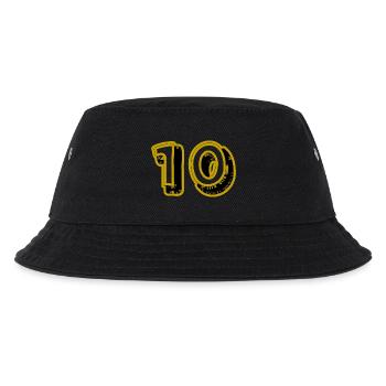 ANNIVERSARY. HAPPY BIRTHDAY. HAPPY BIRTHDAY. - Kids’ Bucket Hat - black - Front