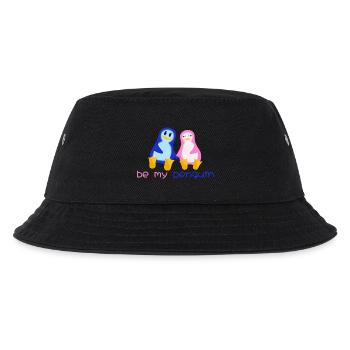 Be my penguin - Kinder Bucket Hat - Schwarz - Vorne