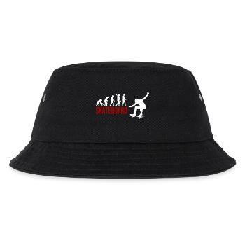 Evolution Skateboard - Kinder Bucket Hat - Schwarz - Vorne
