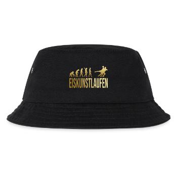 Evolution Eiskunstlaufen - Kinder Bucket Hat - Schwarz - Vorne