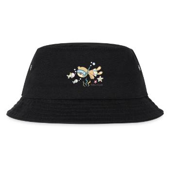 Snorkel Bears - Kids’ Bucket Hat - black - Front