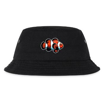 Clownfische - Kinder Bucket Hat - Schwarz - Vorne