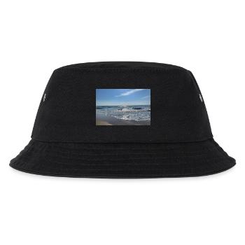 Wellen - Kinder Bucket Hat - Schwarz - Vorne