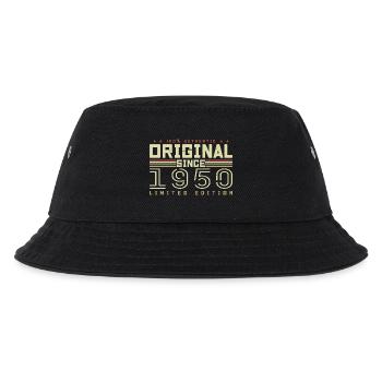 Original 1950's Birthday Gift 1950's Retro 1950's - Kids’ Bucket Hat - black - Front