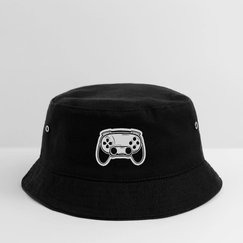 Videospiel Controller Zeichnung Kinder Bucket Hat
