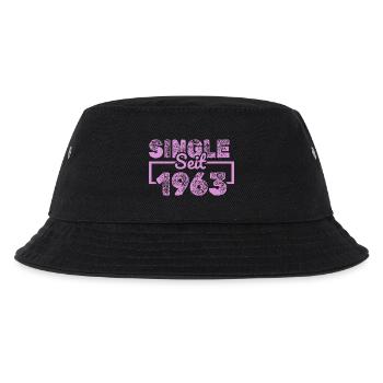 Single 1963 - Kinder Bucket Hat - Schwarz - Vorne