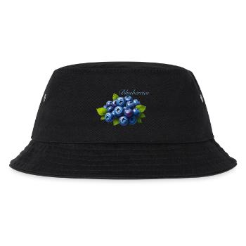 Blueberries - Kids’ Bucket Hat - black - Front