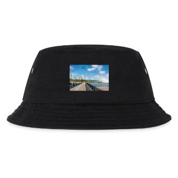 Niagara City Skyline and Niagara Falls panorama - Kids’ Bucket Hat - black - Front