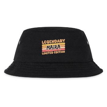 Name Maira - Kids’ Bucket Hat - black - Front