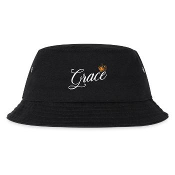 Grace Name for Women Kids Toddlers - Grace Custom - Kids’ Bucket Hat - black - Front