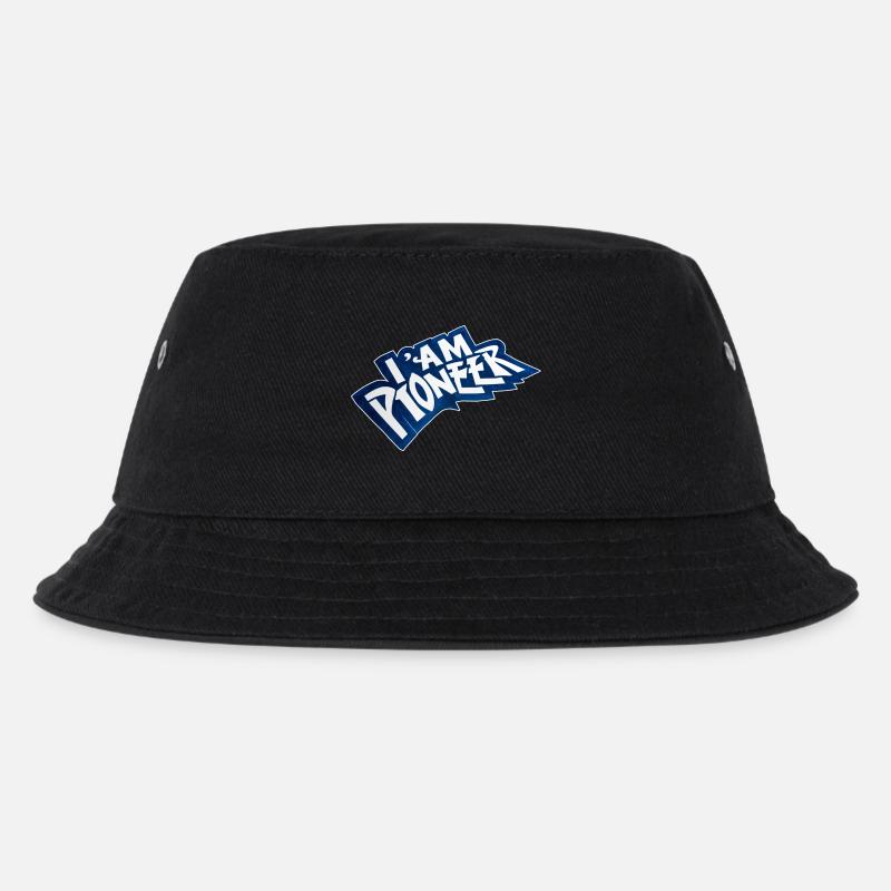 Ich bin ein Pionier - Kinder Bucket Hat - Schwarz