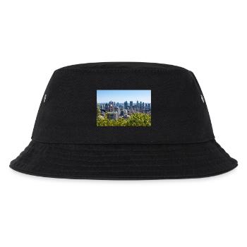 Panoramic View Centre Ville Montreal (Innenstadt) - Kinder Bucket Hat - Schwarz - Vorne
