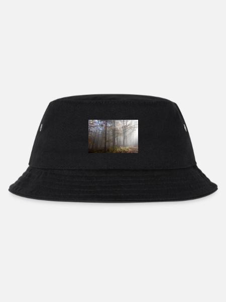Herbststimmung - Kinder Bucket Hat - Schwarz