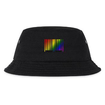 Devil Rainbow Pride - Kinder Bucket Hat - Schwarz - Vorne