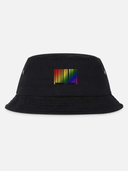Devil Rainbow Pride - Kinder Bucket Hat - Schwarz