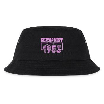 Jahrgang 1953 - Kinder Bucket Hat - Schwarz - Vorne