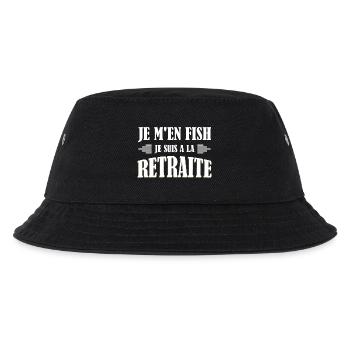 Es ist mir egal, ich bin im Ruhestand - Kinder Bucket Hat - Schwarz - Vorne