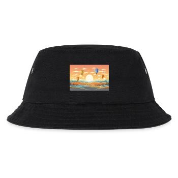 Hot Air Balloons - Kids’ Bucket Hat - black - Front