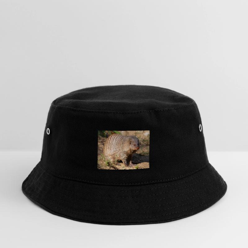 Gebänderte Manguste oder Zebramanguste Zebramanguste Kinder Bucket Hat