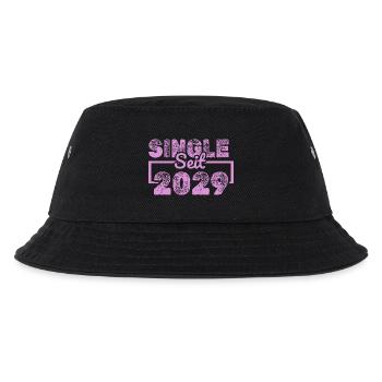 2029 - Kinder Bucket Hat - Schwarz - Vorne