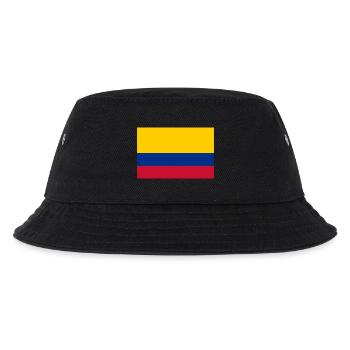 Kolumbien - Kinder Bucket Hat - Schwarz - Vorne