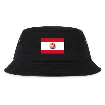French Polynesia - Kids’ Bucket Hat - black - Front