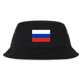 Russland - Kinder Bucket Hat - Schwarz - Vorne