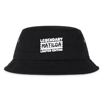 Name: Matilda - Kids’ Bucket Hat - black - Front