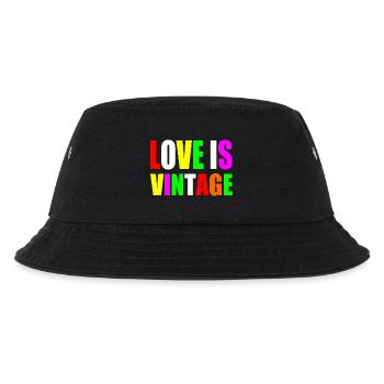 Love is vintage - Bob Enfant - noir - Devant
