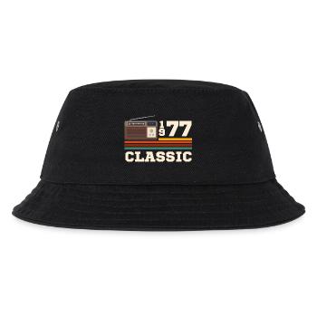 Jubiläum 1977 Retro-Klassiker - Kinder Bucket Hat - Schwarz - Vorne
