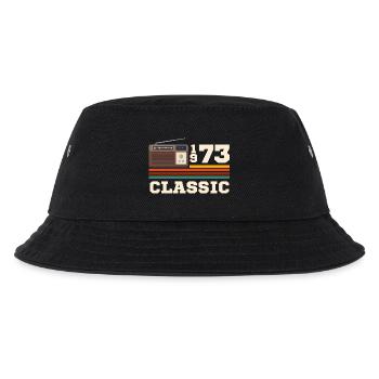 Jubiläum 1973 Retro-Klassiker - Kinder Bucket Hat - Schwarz - Vorne