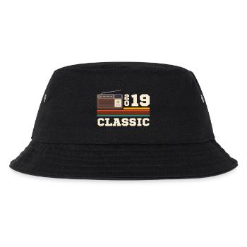 Jubiläum 2019 Retro Klassiker - Kinder Bucket Hat - Schwarz - Vorne