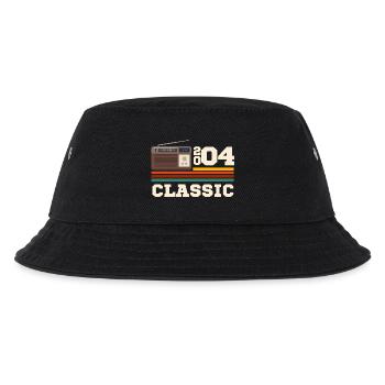 Jubiläum 2004 Retro Klassiker - Kinder Bucket Hat - Schwarz - Vorne