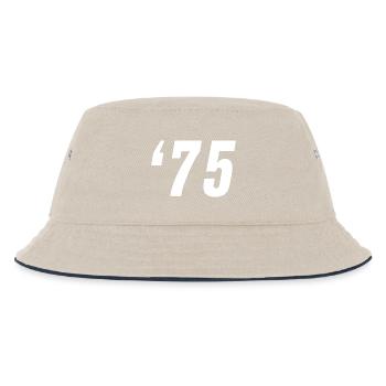 1975 - Kinder Bucket Hat - Natur/Navy - Vorne