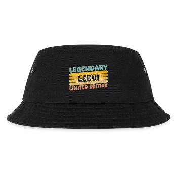 Leevi comme nom - Bob Enfant - noir - Devant