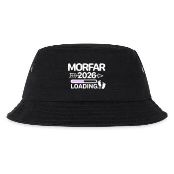 Morfar 2026 Swedish - Kids’ Bucket Hat - black - Front