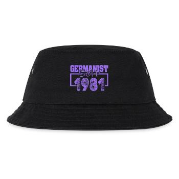 Germanist 1981 - Kids’ Bucket Hat - black - Front