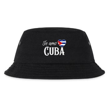 J’adore Cuba, made in Cuba - Bob Enfant - noir - Devant