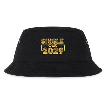 2029 - Kinder Bucket Hat - Schwarz - Vorne