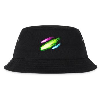 Explosion von bunten Drachen - Kinder Bucket Hat - Schwarz - Vorne