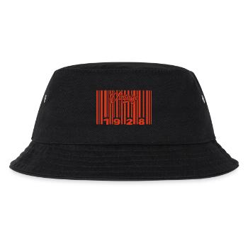 Vintage 1928 Born In 1928 97 Years Bar Code Anniversai - Kids’ Bucket Hat - black - Front