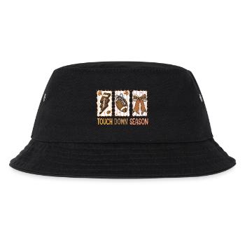 Football Touchdown Season American Football - Kinder Bucket Hat - Schwarz - Vorne