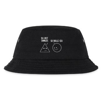 Anime Manga Otaku Kawaii Japan Cosplay Comic - Kinder Bucket Hat - Schwarz - Vorne