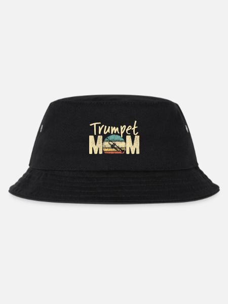 Trompette Maman Rétro Vintage Marching Band Design - Bob Enfant - noir