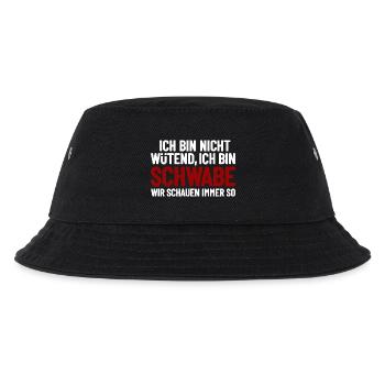 Je ne suis pas en colère, je suis Souabe - Bob Enfant - noir - Devant