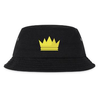 Crown - Kids’ Bucket Hat - black - Front