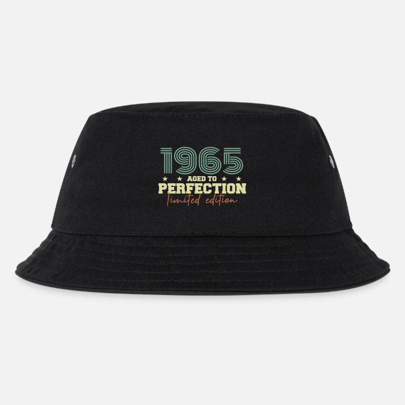1965 - Kinder Bucket Hat - Schwarz