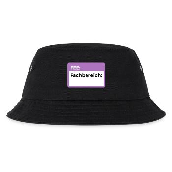 Department of Schild Lila - Kids’ Bucket Hat - black - Front