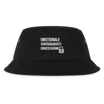 Limited emotional availability - Kids’ Bucket Hat - black - Front