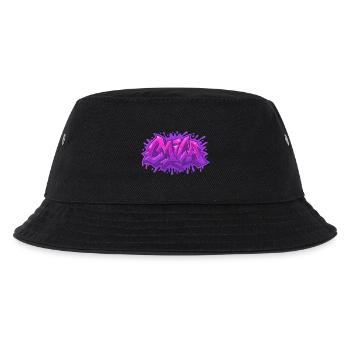 Graffiti MILA Name Gift Ideal Druckbar - Kinder Bucket Hat - Schwarz - Vorne